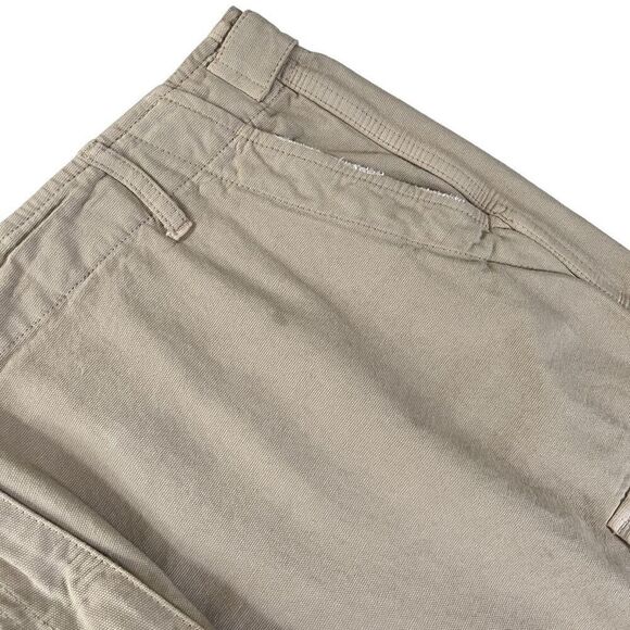 Coperni Canvas Wide Leg Cargo Pants in Beige - Picture 6 of 16